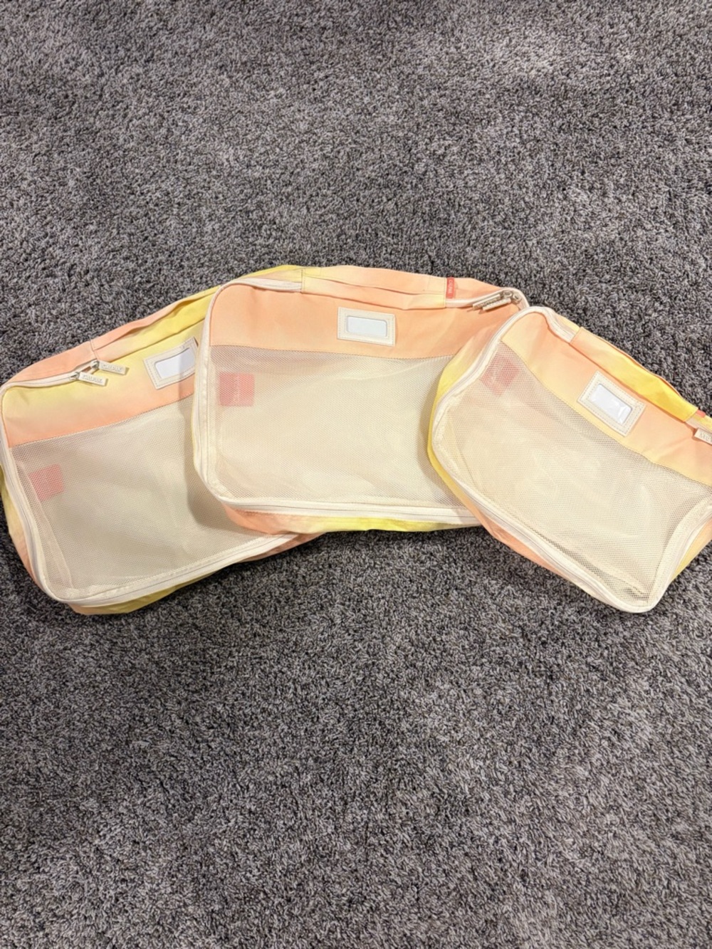 Calpak Set of 3 Packing Cubes in Sorbet